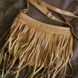 Wet Seal Fringe Purse